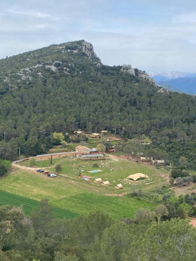 Hostal La Salut De Terrades Exteriör bild